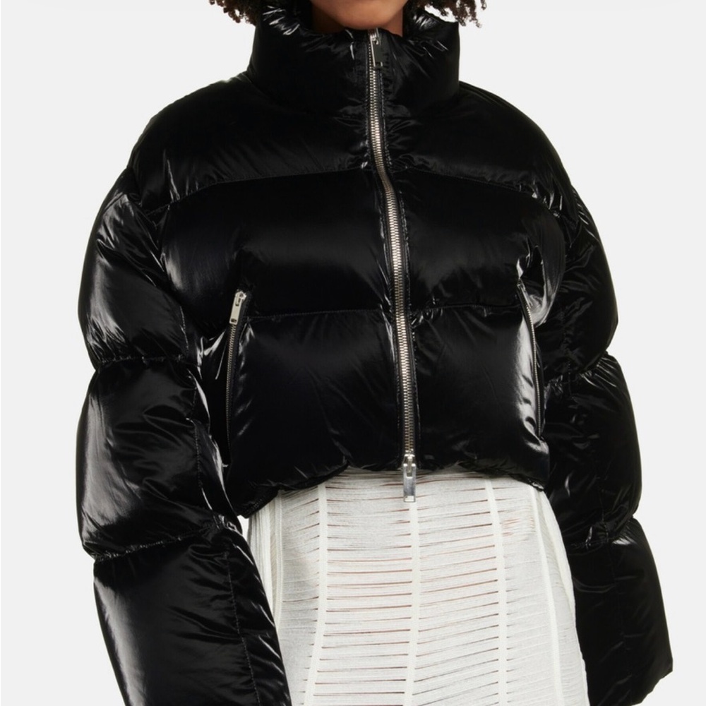 NWT Khaite Women's Black Puffer Jacket size Medium - Picture 2 of 8